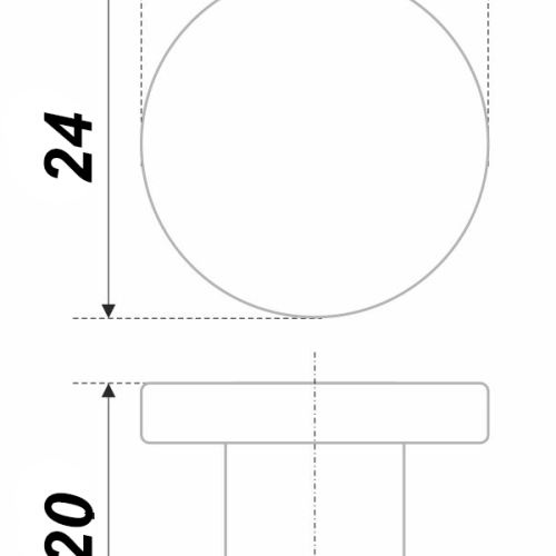Мебельная ручка SOLO RC042BSN.4