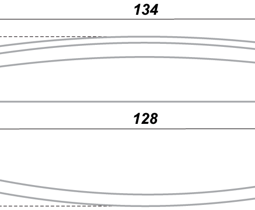 Мебельная ручка RS402BAZ.4/128 Мебельная ручка RS402BAZ.4/128