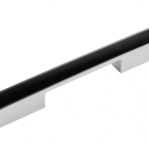Мебельная ручка RS266CP/BL.4/160 Мебельная ручка RS266CP/BL.4/160
