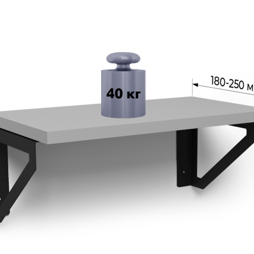 Полкодержатель CORNER P306BL.4