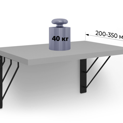 Полкодержатель LINE P311BL.4 Полкодержатель LINE P311BL.4