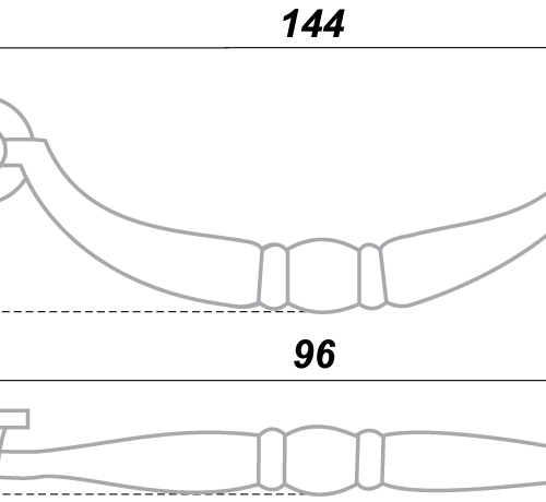 Мебельная ручка RS090AB.3/96 Мебельная ручка RS090AB.3/96