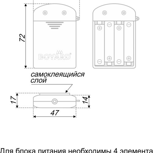 Мебельная ручка RS300CP/WWL.4/128