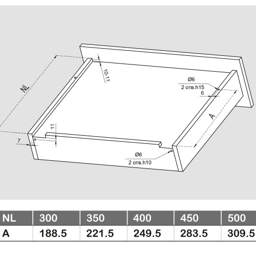 Системы выдвижения В-Slide DB7774Zn/500 Системы выдвижения В-Slide DB7774Zn/500