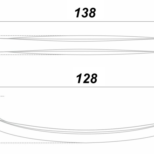 Мебельная ручка PORTU RS443CP.4/128
